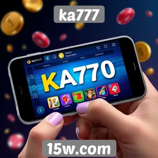 Experiência do usuário no ka777 em dispositivos móveis